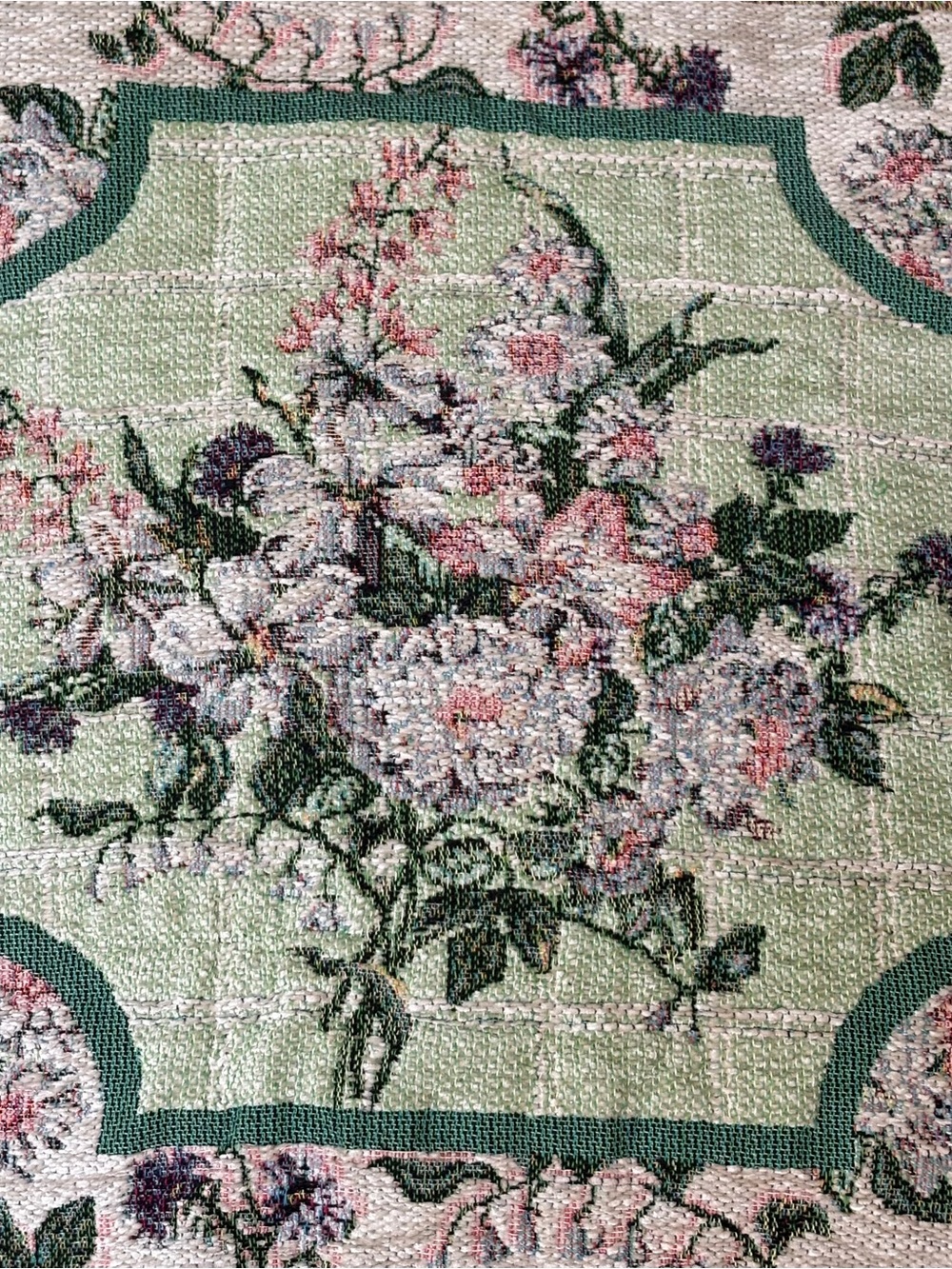 Vintage Bouquet Chenille tapestry fabric